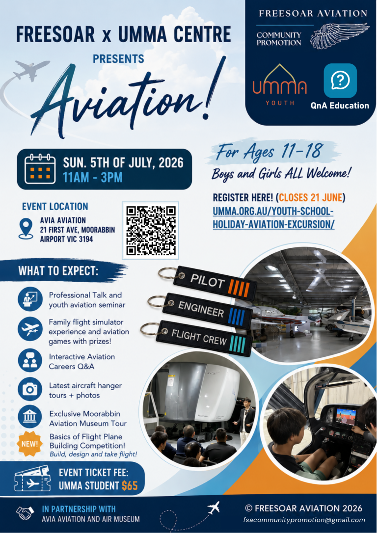 Aviation excursion poster